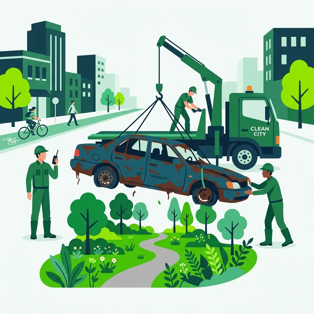 Perché le Pulizie Urbane dalle Auto Abbandonate Sono Importanti