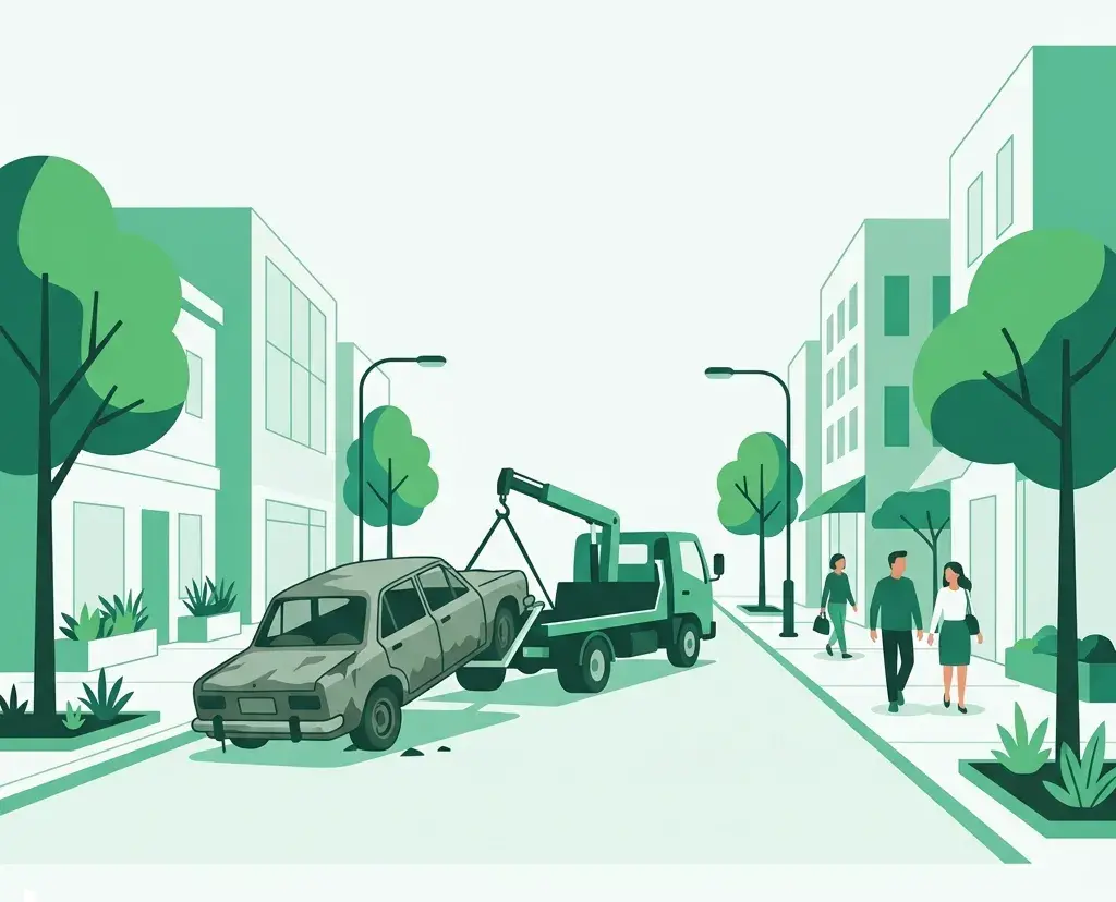 Come la Rimozione dei Veicoli Abbandonati Migliora la Sicurezza Urbana